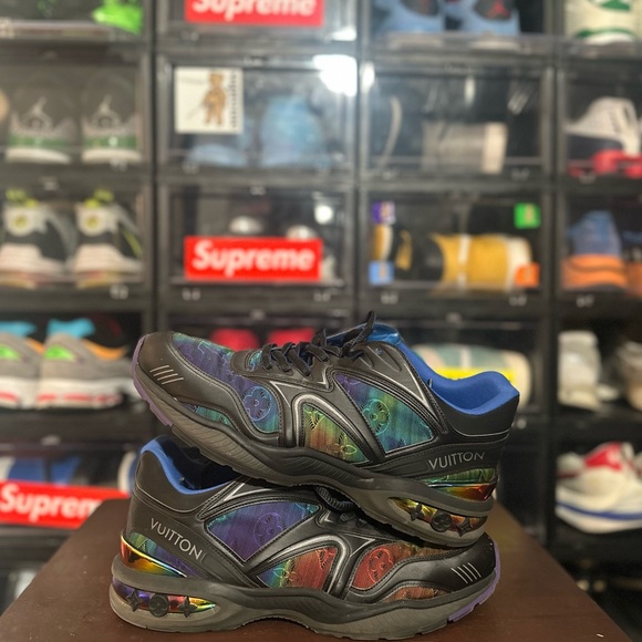 LOUIS VUITTON Trail 2054 Sneakers 'Black with Thermal Image' - Picture 7 of 9